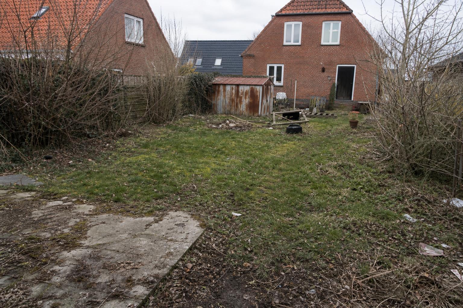 Haveforvandling i Hobro – før